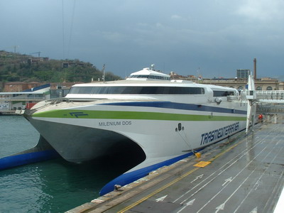 Voyage  Palma 2004 : le bateau au retour